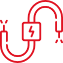 Electric rope icon